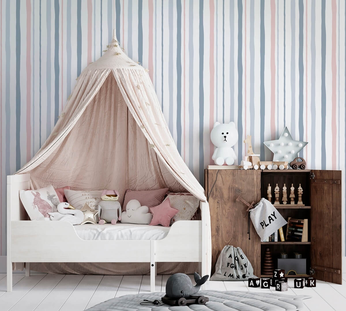 Tapeta kolorowe paski Marburg 45833 Kids Walls Little Adventures