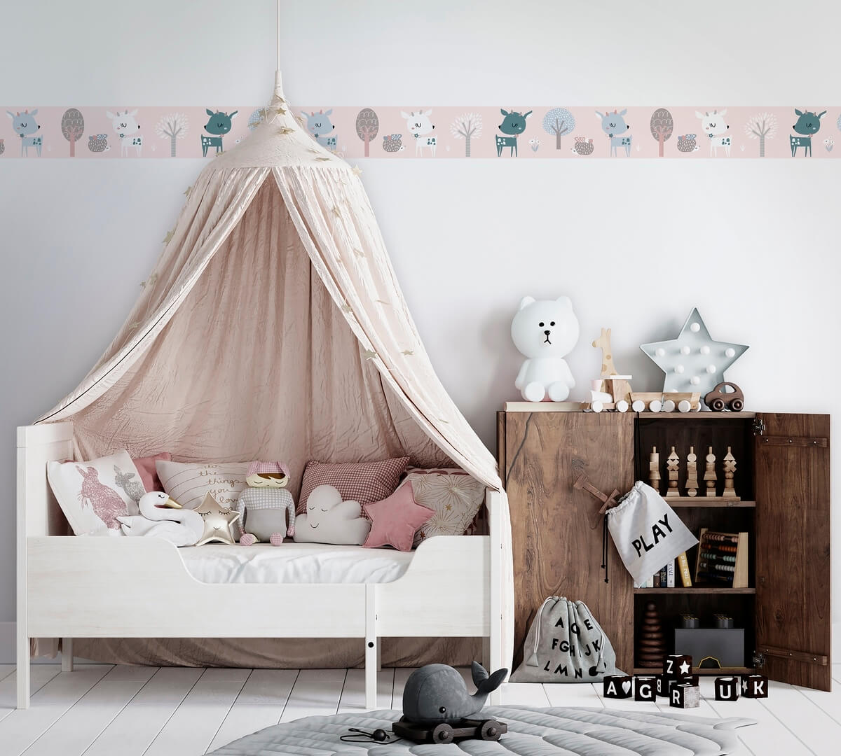 Border zwierzęta Marburg 45837 Kids Walls Little Adventures