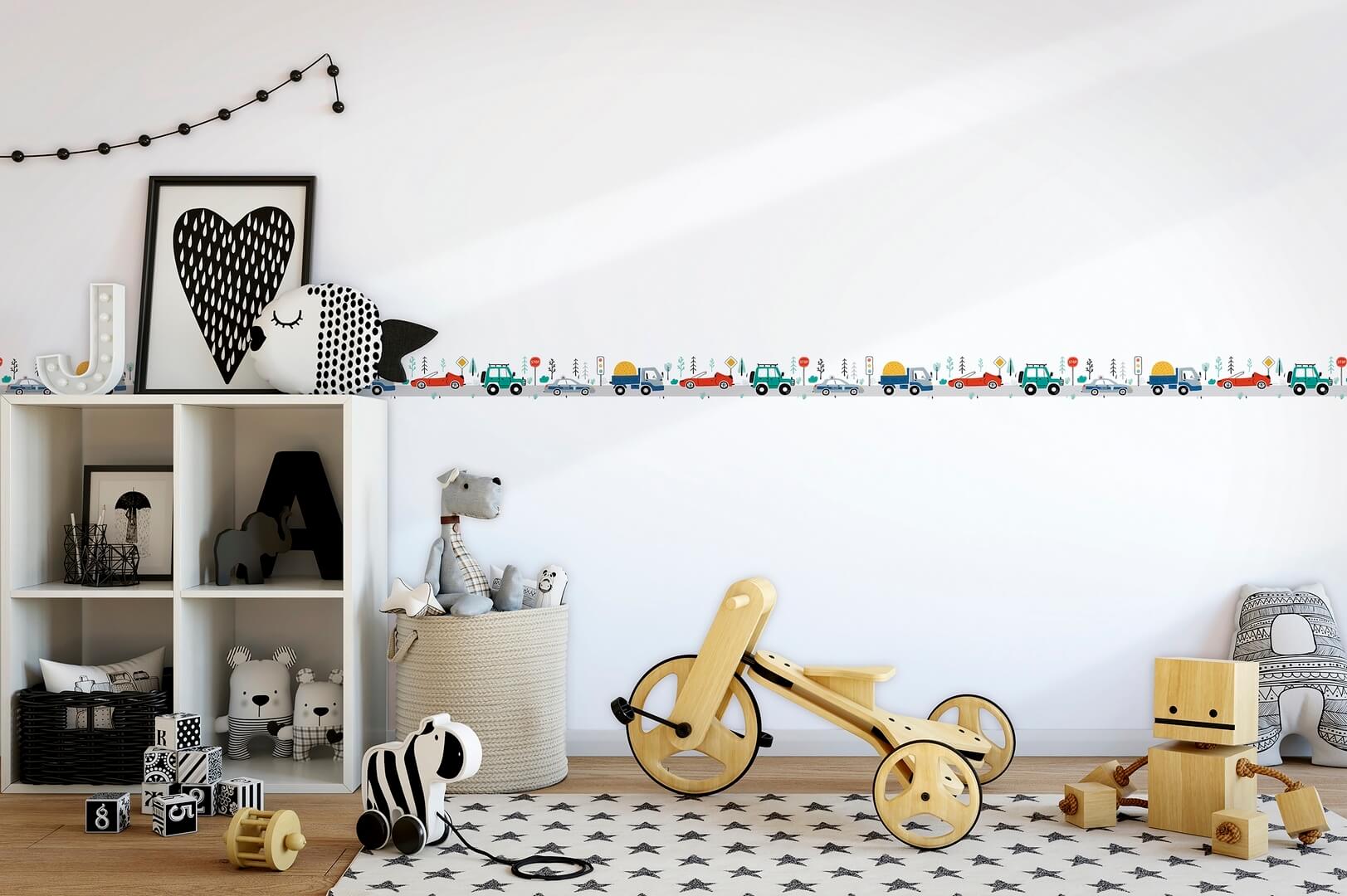 Border samochody Marburg 45845 Kids Walls Little Adventures
