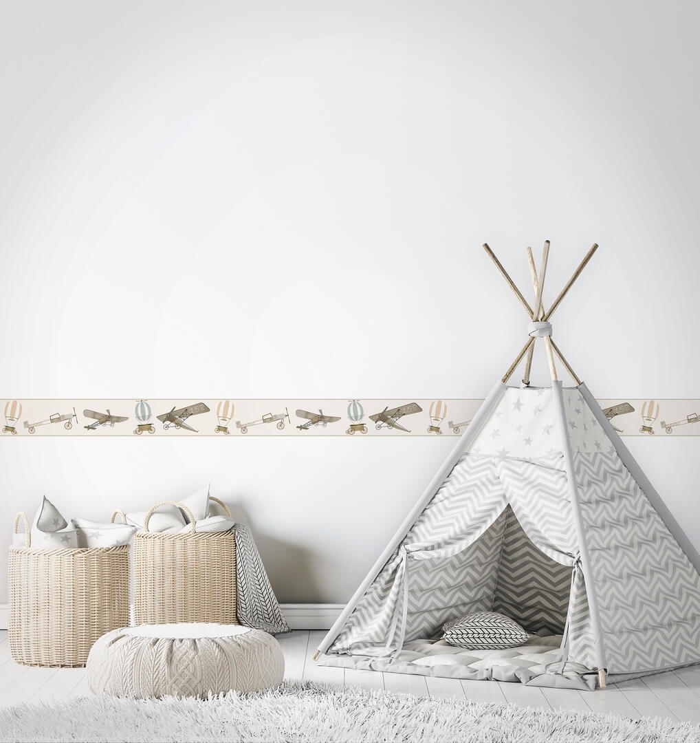 Border latające maszyny Marburg 45857 Kids Walls Little Adventures