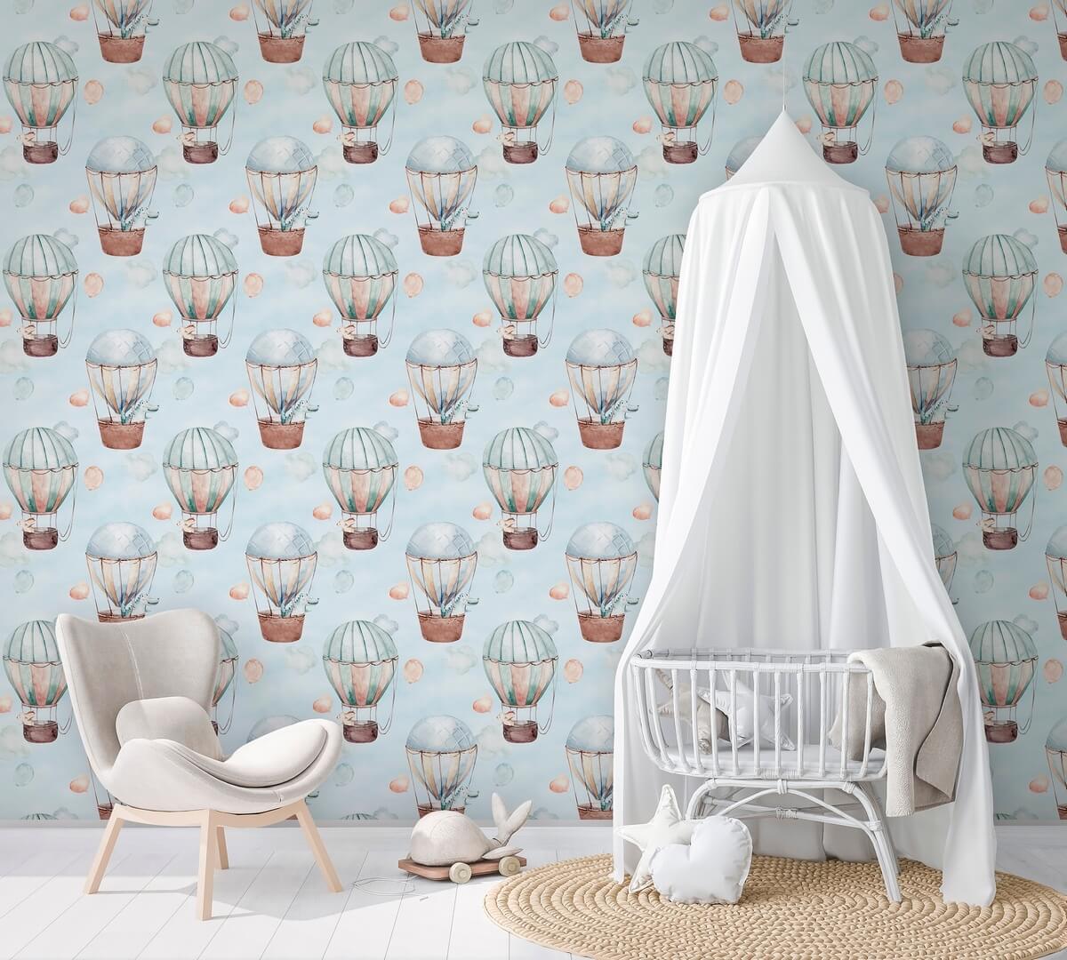 Tapeta balony i zwierzęta Marburg 45863 Kids Walls Little Adventures