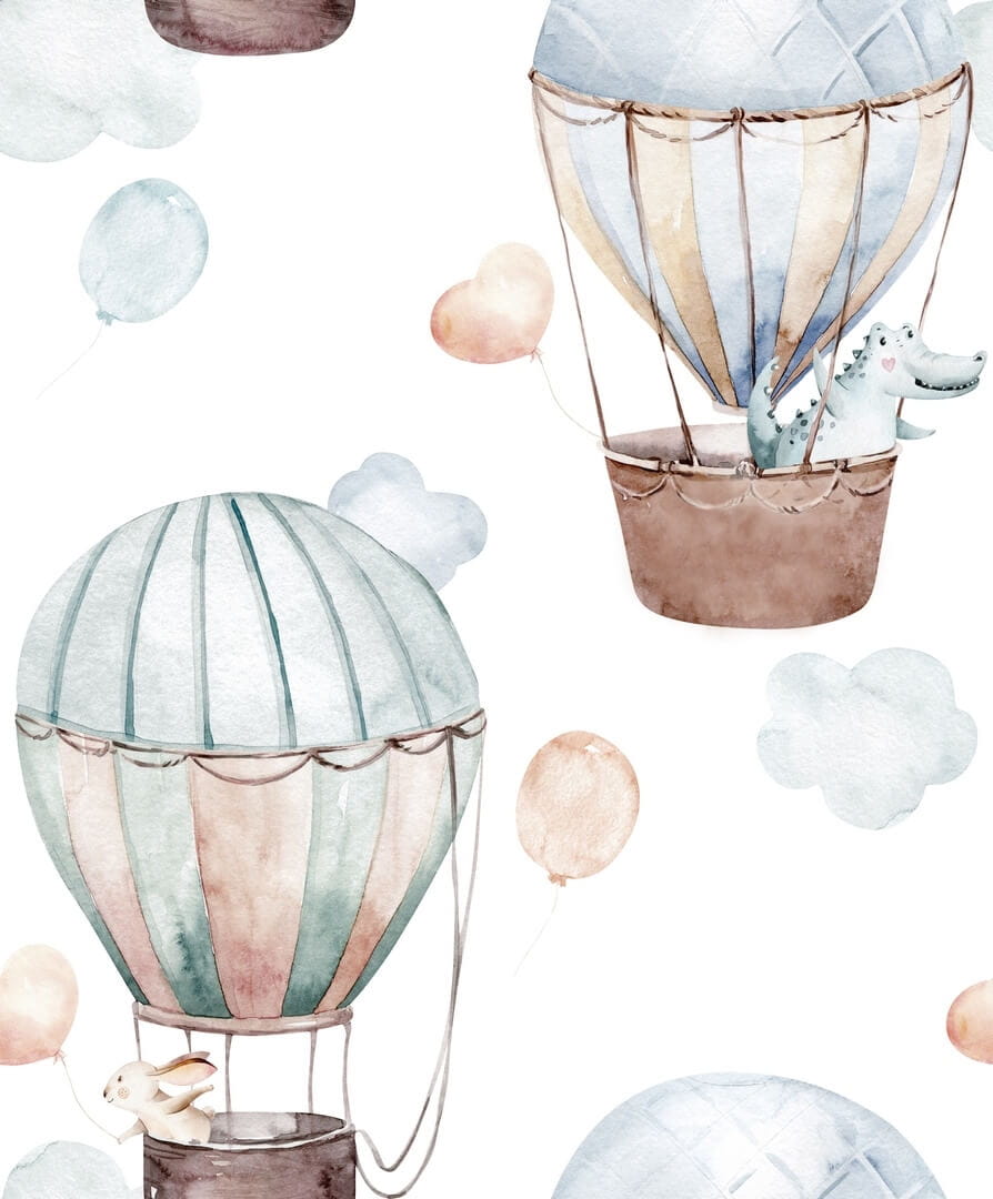 Tapeta balony i zwierzęta Marburg 45865 Kids Walls Little Adventures