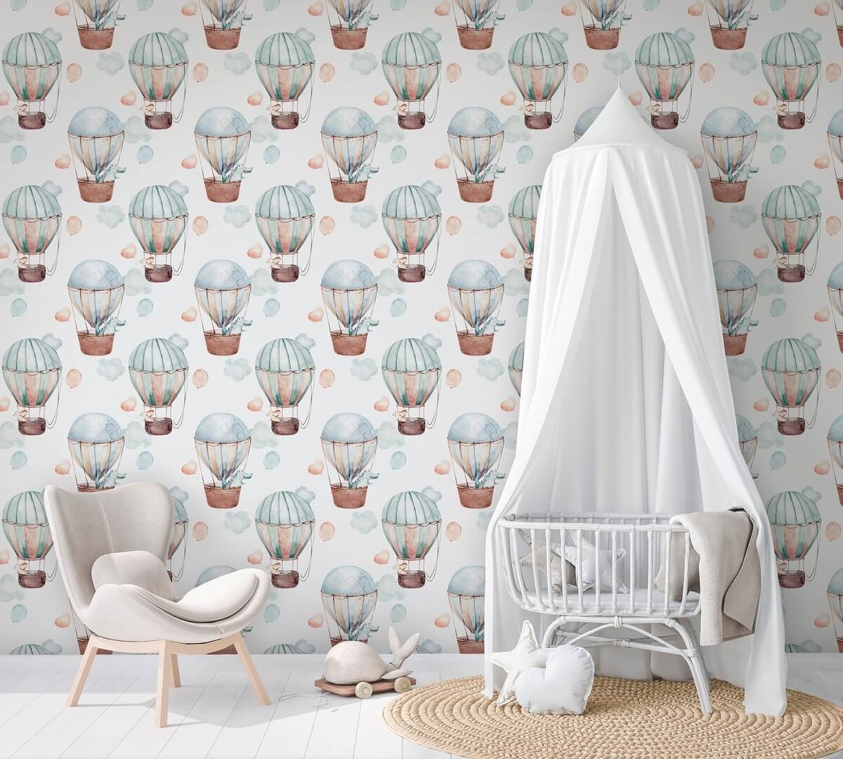 Tapeta balony i zwierzęta Marburg 45865 Kids Walls Little Adventures