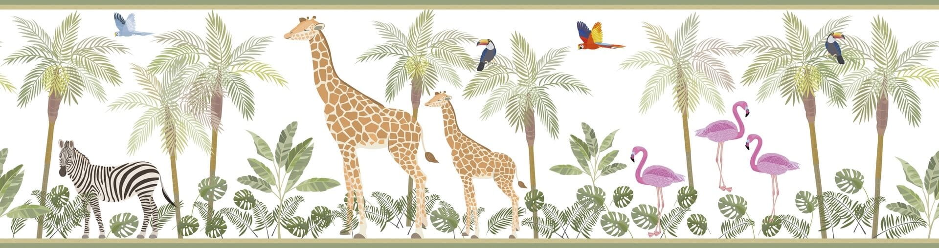Border tropikalny Marburg 45881 Kids Walls Little Adventures