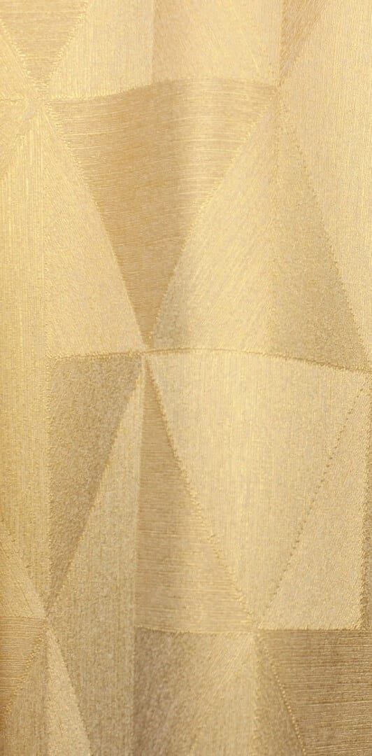 Tapeta geometryczna romby złota folia metaliczna Casamance 75802752 Iquira Textures Metalliques