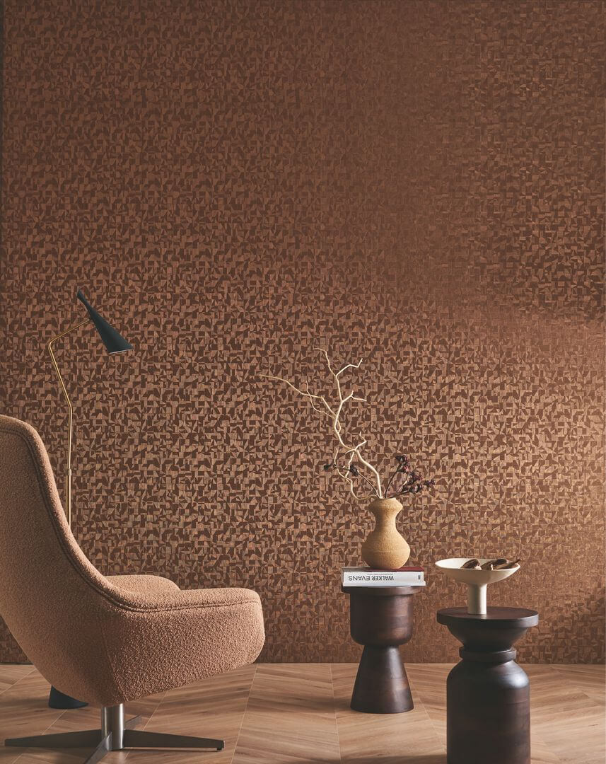 Tapeta mozaika Casamance B74400140 Tiznit Textures Metalliques