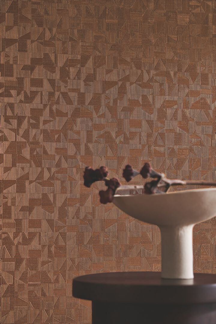 Tapeta mozaika Casamance B74401058 Tiznit Textures Metalliques