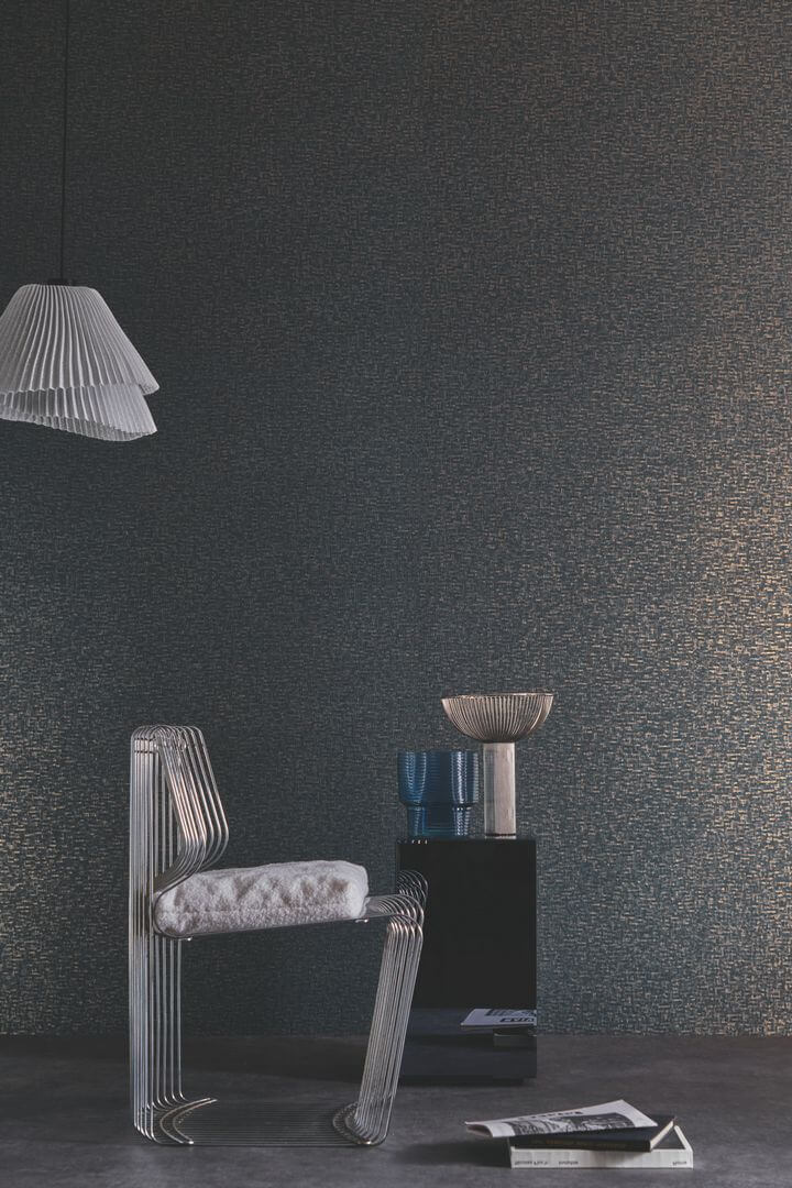 Tapeta drobna mozaika Casamance B75042864 Tessela Textures Metalliques