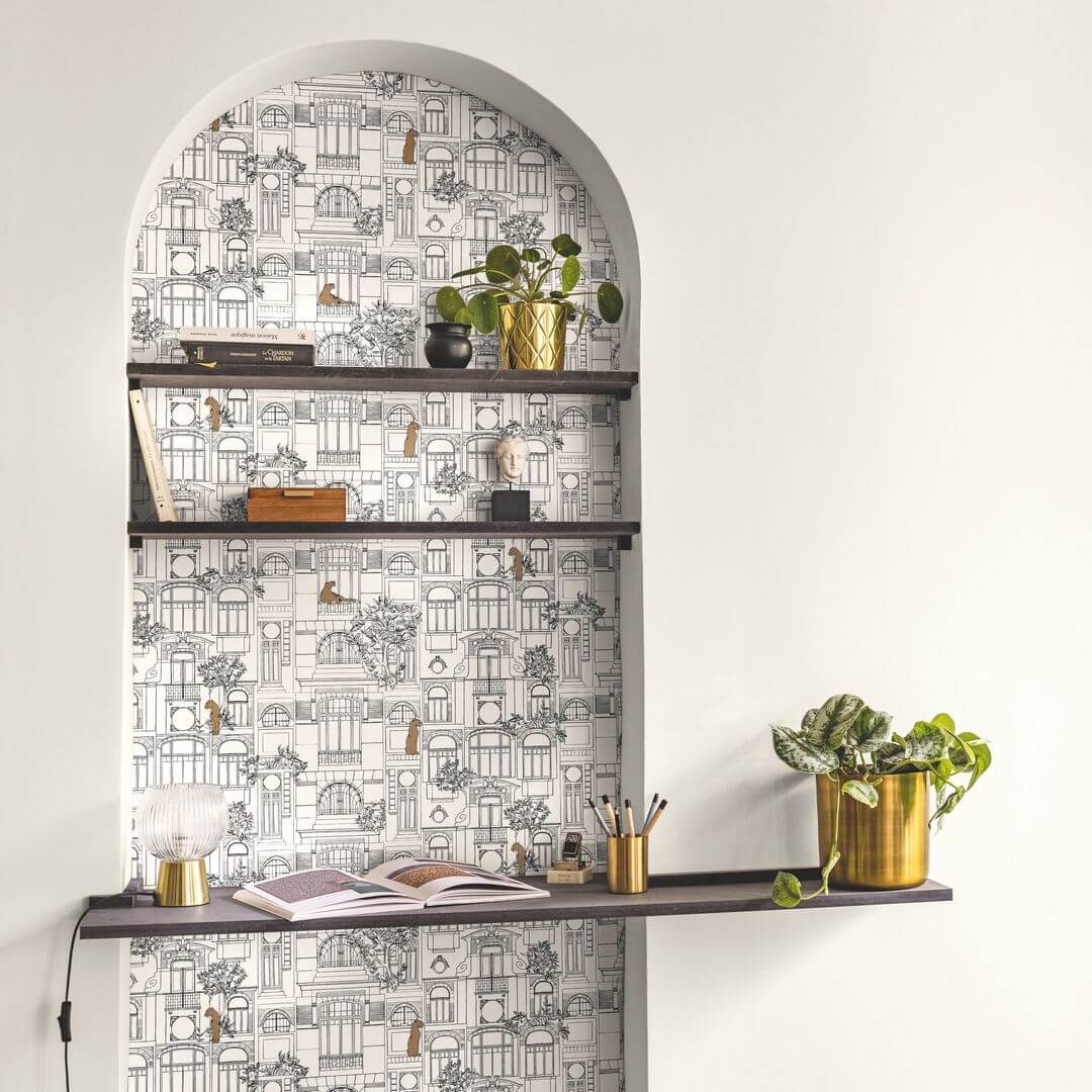 Tapeta architektura w stylu Art Deco Caselio GAG 103780973 James Golden Age