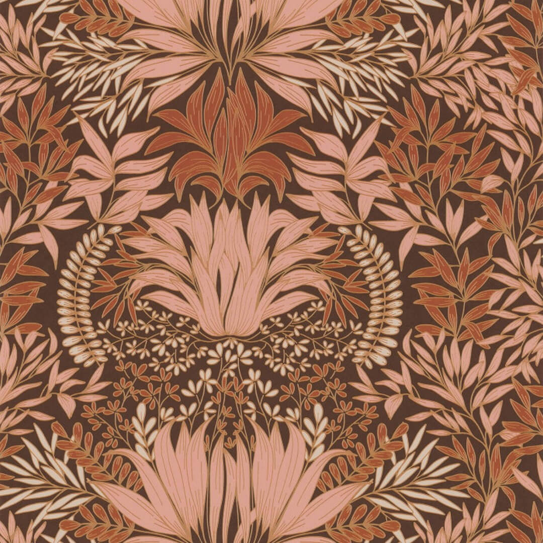 Tapeta roślinny ornament Casamance 75733364 Chardon Square Jasmin