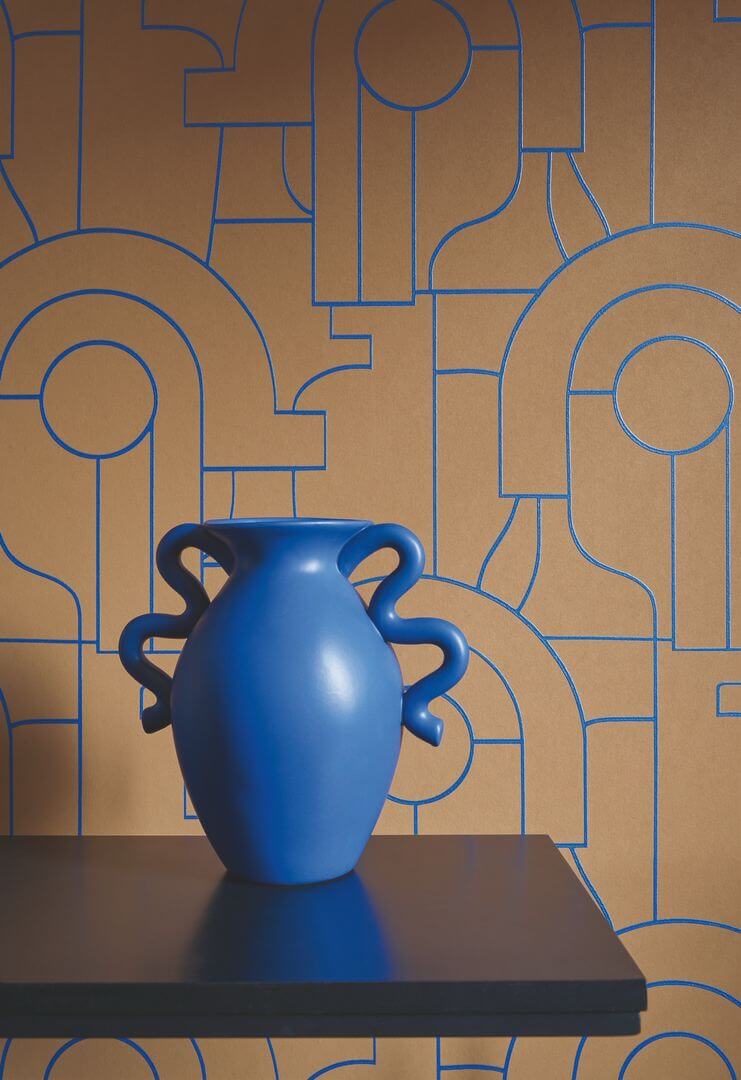 Tapeta artystyczne linie Casadeco CONI 88412519 Arty Iconic