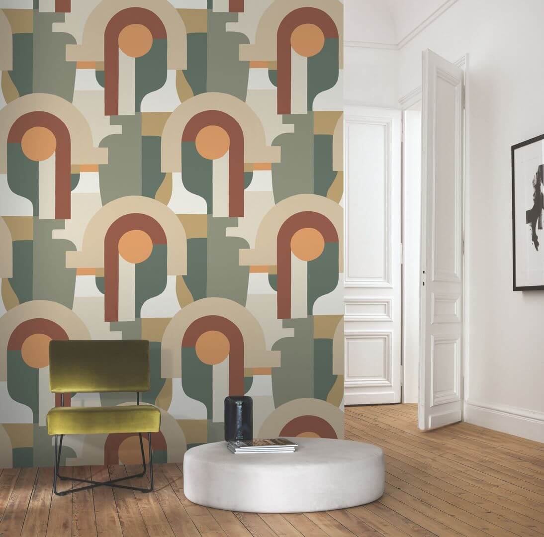 Mural w stylu retro Casadeco CONI 88467205 S Pop Iconic