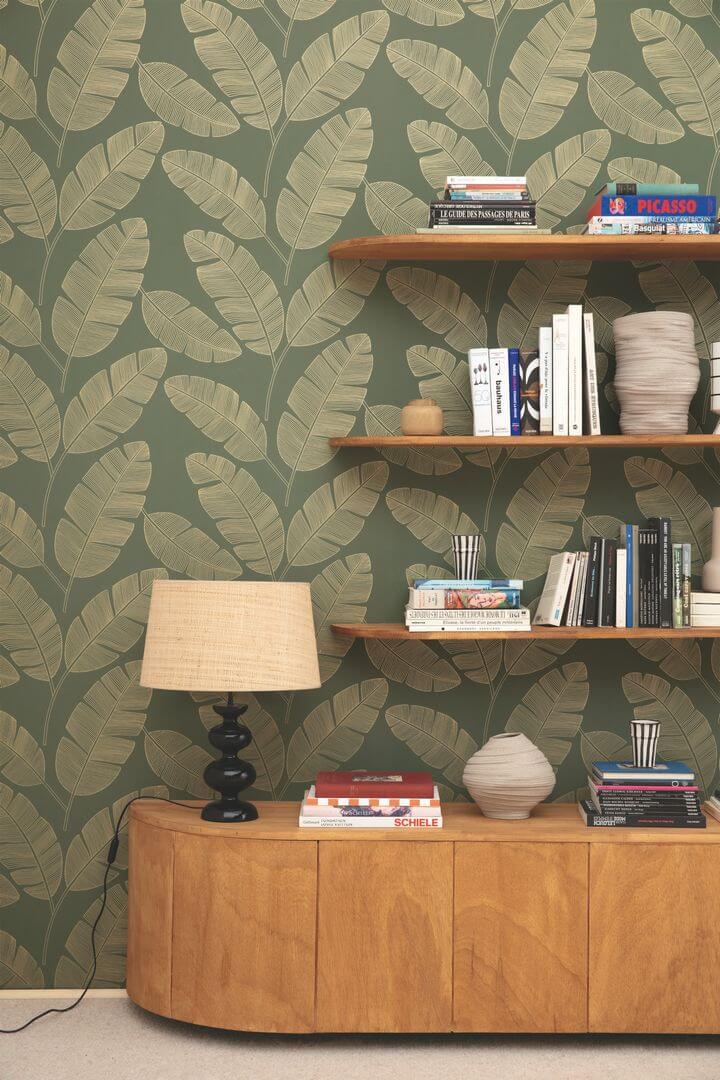 Tapeta bananowiec Caselio GCO 101100723 Banana Tree Green & Co
