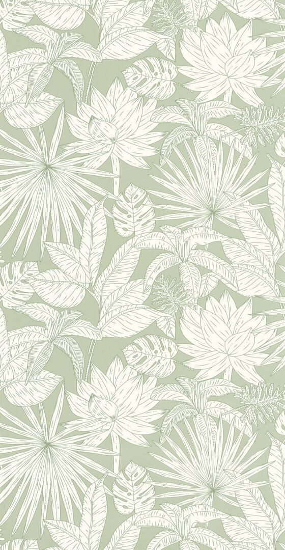 Tapeta egzotyczna roślinność Caselio GCO 101437041 Hawai Green & Co