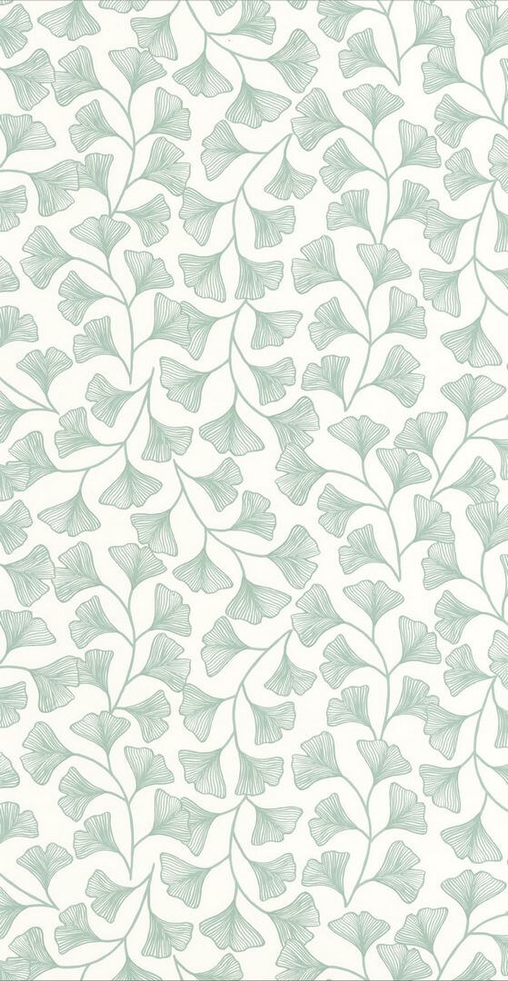 Tapeta liście liście ginkgo biloba Caselio GCO 103910737 Osaka Green & Co