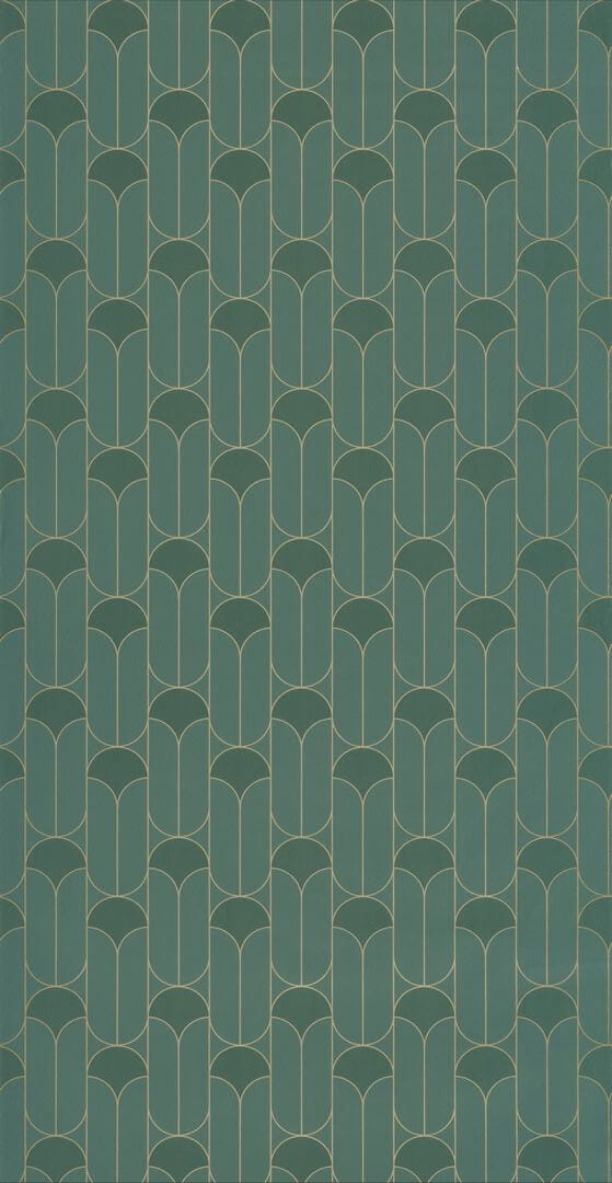 Tapeta w stylu art-deco Caselio GCO 103967371 Paris Green & Co
