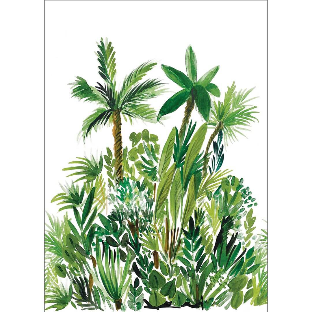 Mural tropikalny Caselio GCO 104007003 M Fidji Green & Co