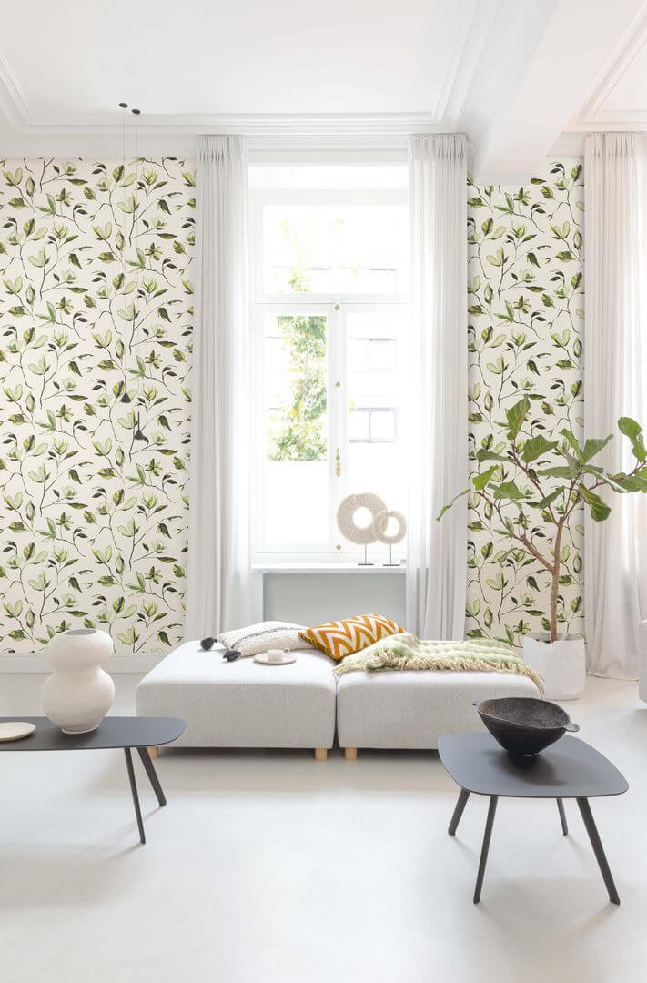 Tapeta kwiaty magnolii Khroma ZEN003 Blooming Zen