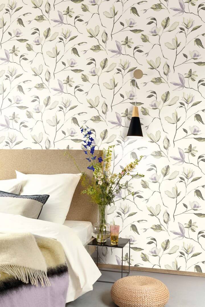 Tapeta kwiaty magnolii Khroma ZEN005 Blooming Zen
