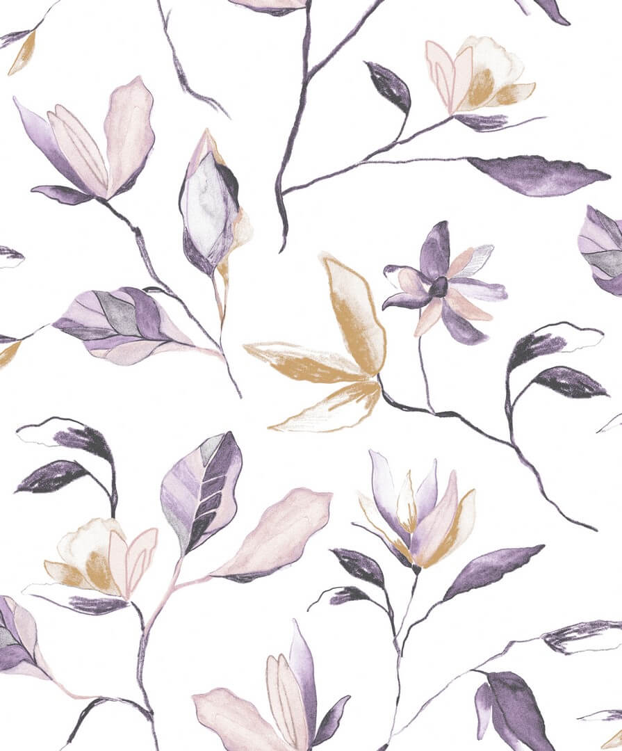 Tapeta kwiaty magnolii Khroma ZEN006 Blooming Zen