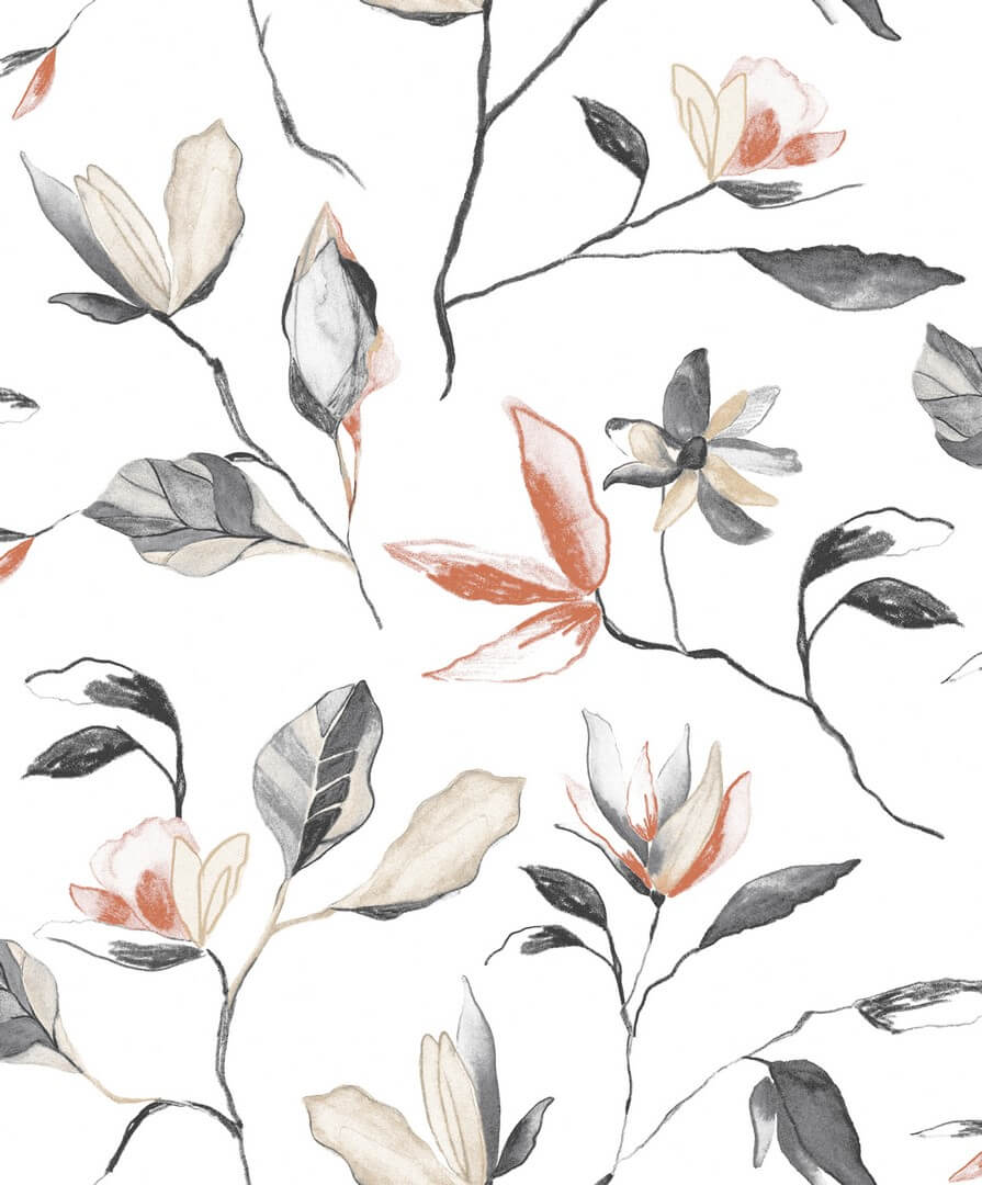 Tapeta kwiaty magnolii Khroma ZEN007 Blooming Zen