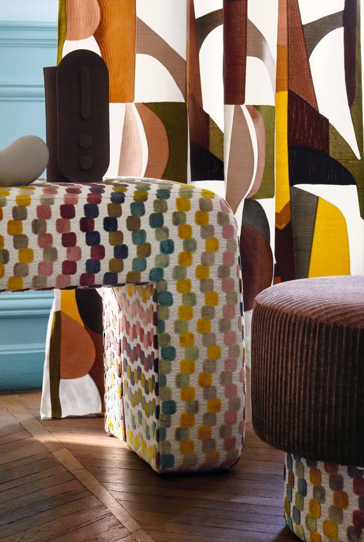 Tkanina Casamance 48300424 Orphisme Arty
