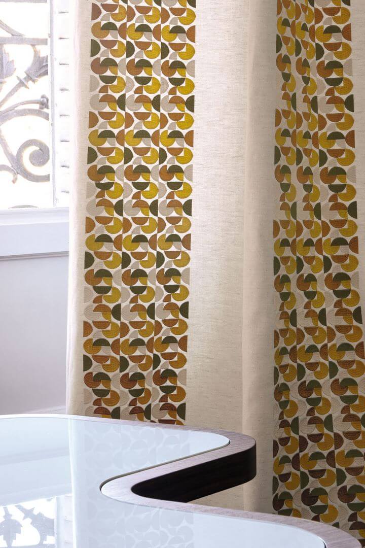 Tkanina geometryczna pasy Casamance 49790485 Balanchine Arty