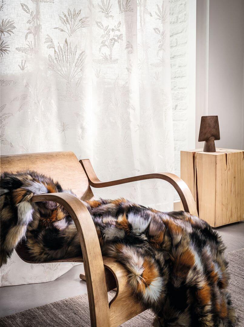 Tkanina Woal Casamance 47570207 Ripa Salonga - 294 cm szer.