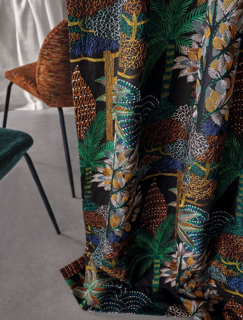 Tkanina w egzotyczne wzory Casamance 49720127 Voyage Imaginaire