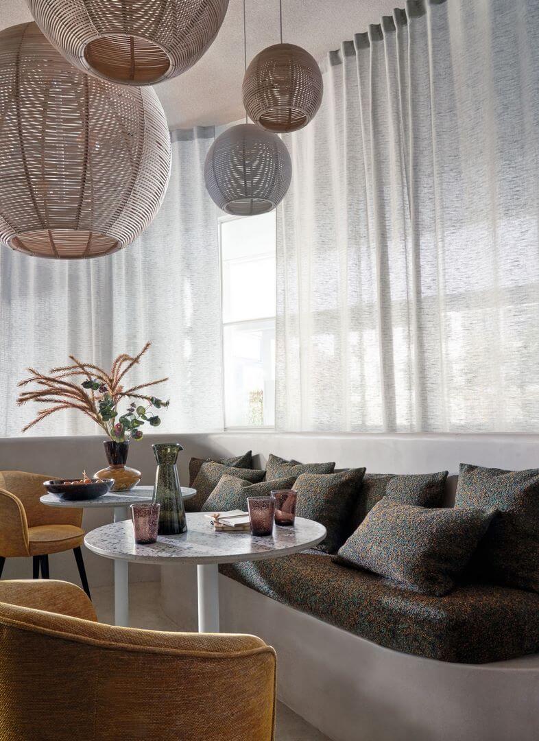 Tkanina Casamance 50140236  Selene Voyage Imaginaire – 278 cm szer.