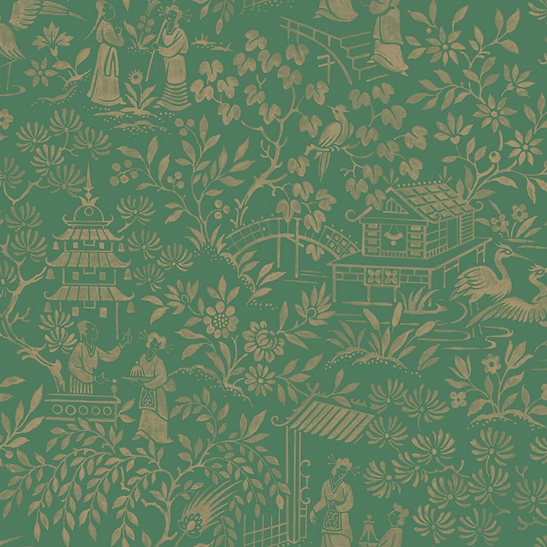 Tapeta orientalny ogród Boras Tapeter Oriental Garden 4271 Dreamy Escape