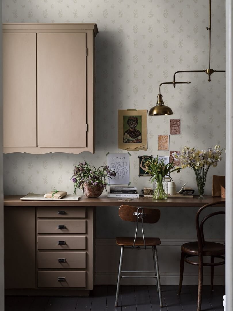 Tapeta roślinna Boras Tapeter Petite Fleurs 4265 Dreamy Escape