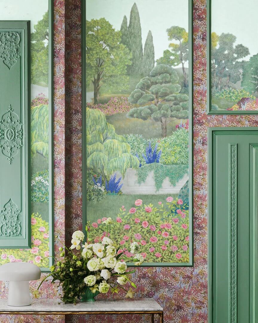 Tapeta łąka Cole & Son Petite Fleur 120/2005 The Gardens