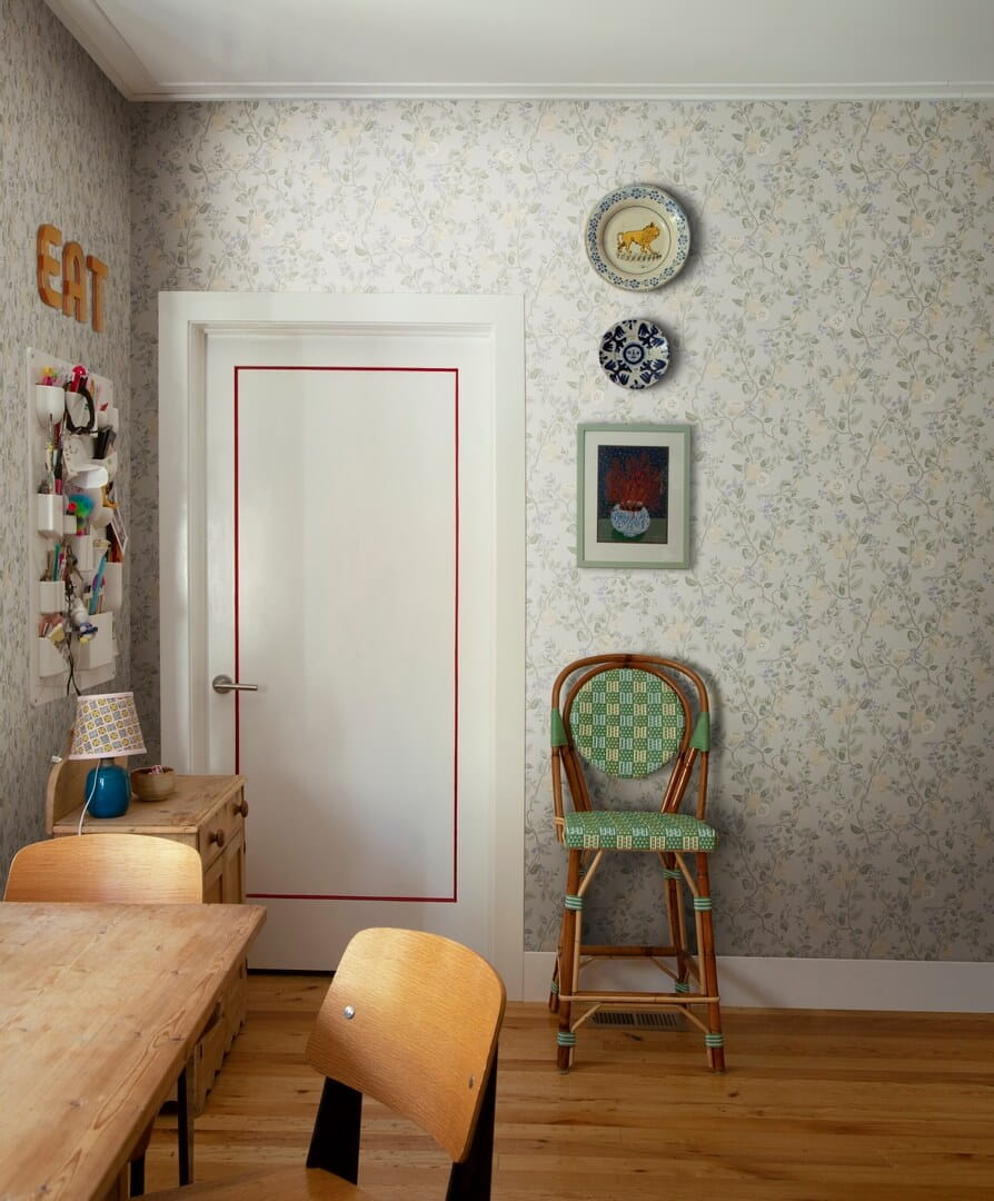 Tapeta owoce pigwy Sandberg S10169 Kvitten Lilac Huset i Solen