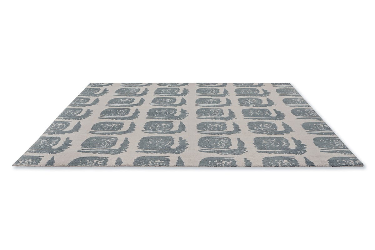 Dywan geometryczny WOODBLOCK GREY 163001