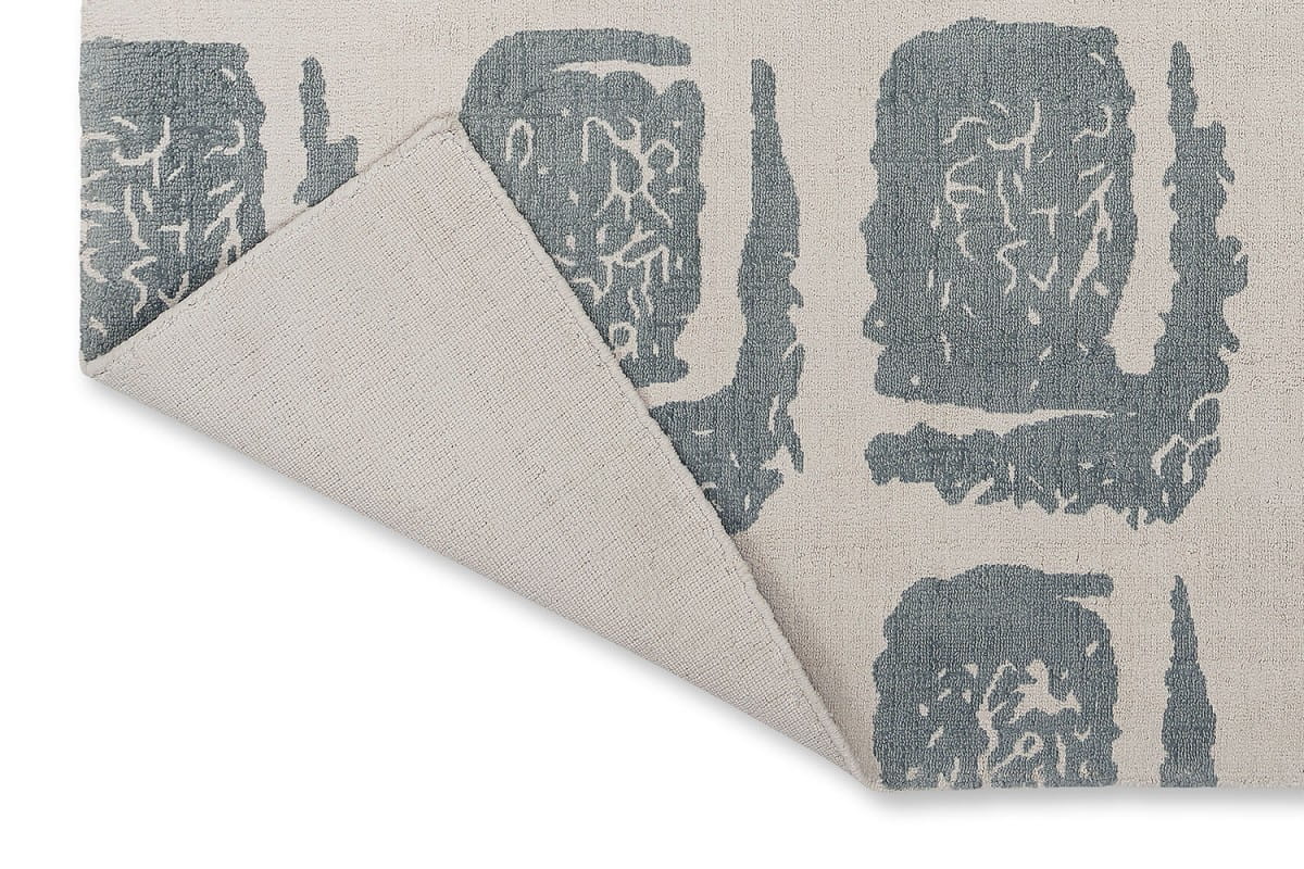 Dywan geometryczny WOODBLOCK GREY 163001