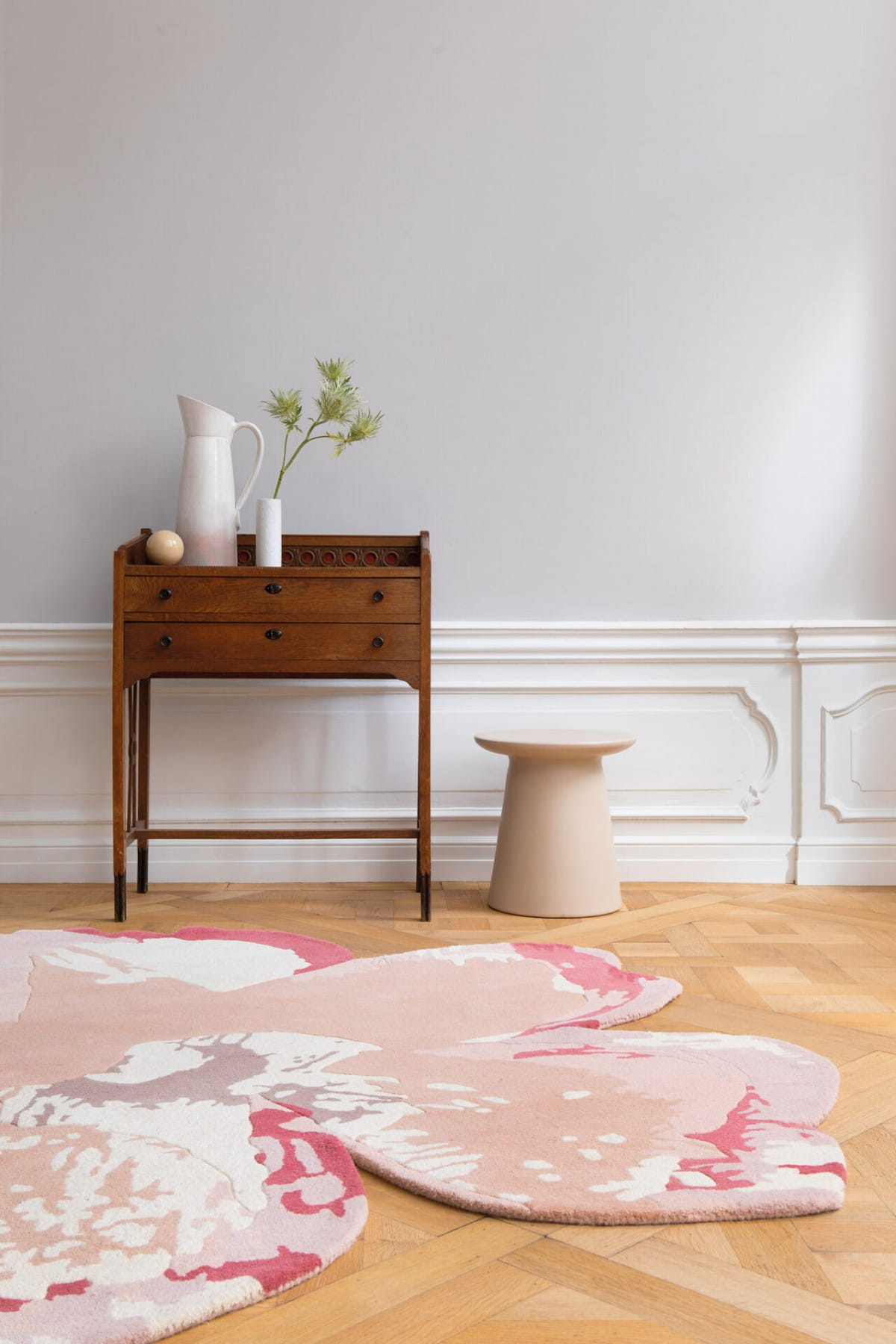 Dywan kwiat SHAPED MAGNOLIA LIGHT PINK 162302