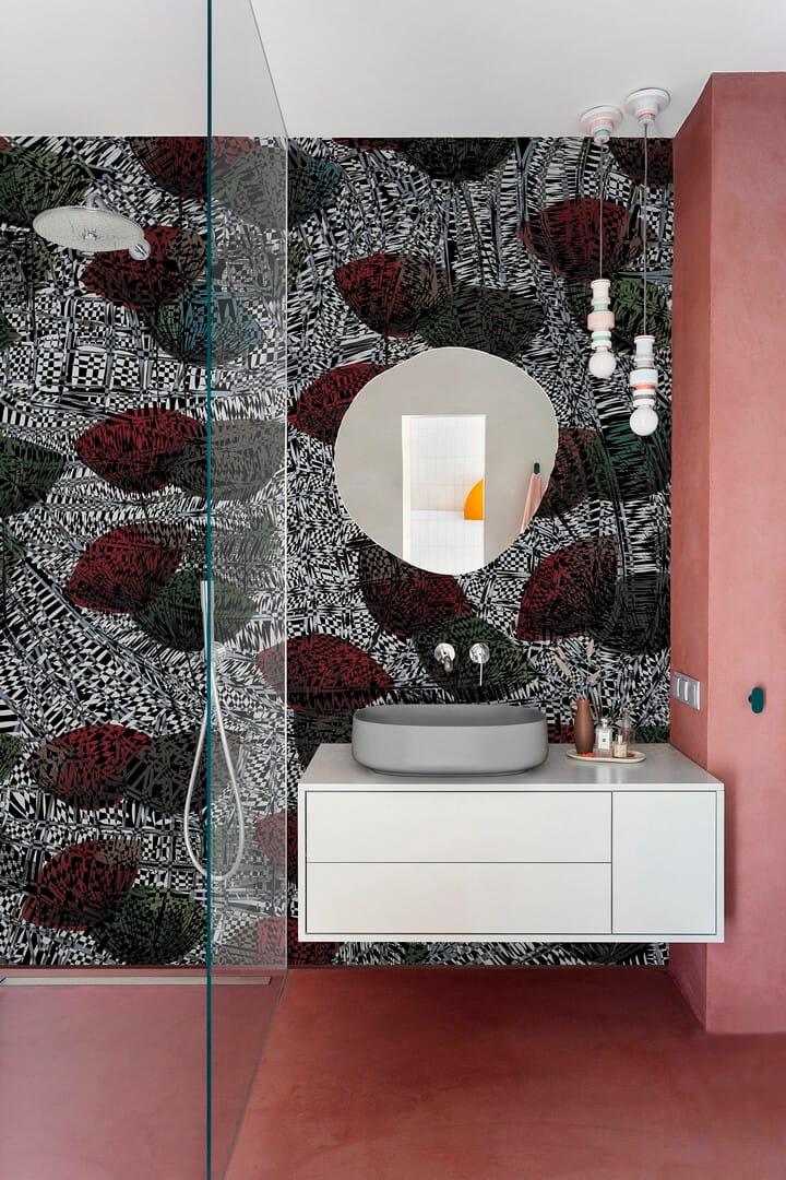 Fototapeta w stylu retro Wall&Deco WET_AI2202 Airy WET SYSTEM 2022