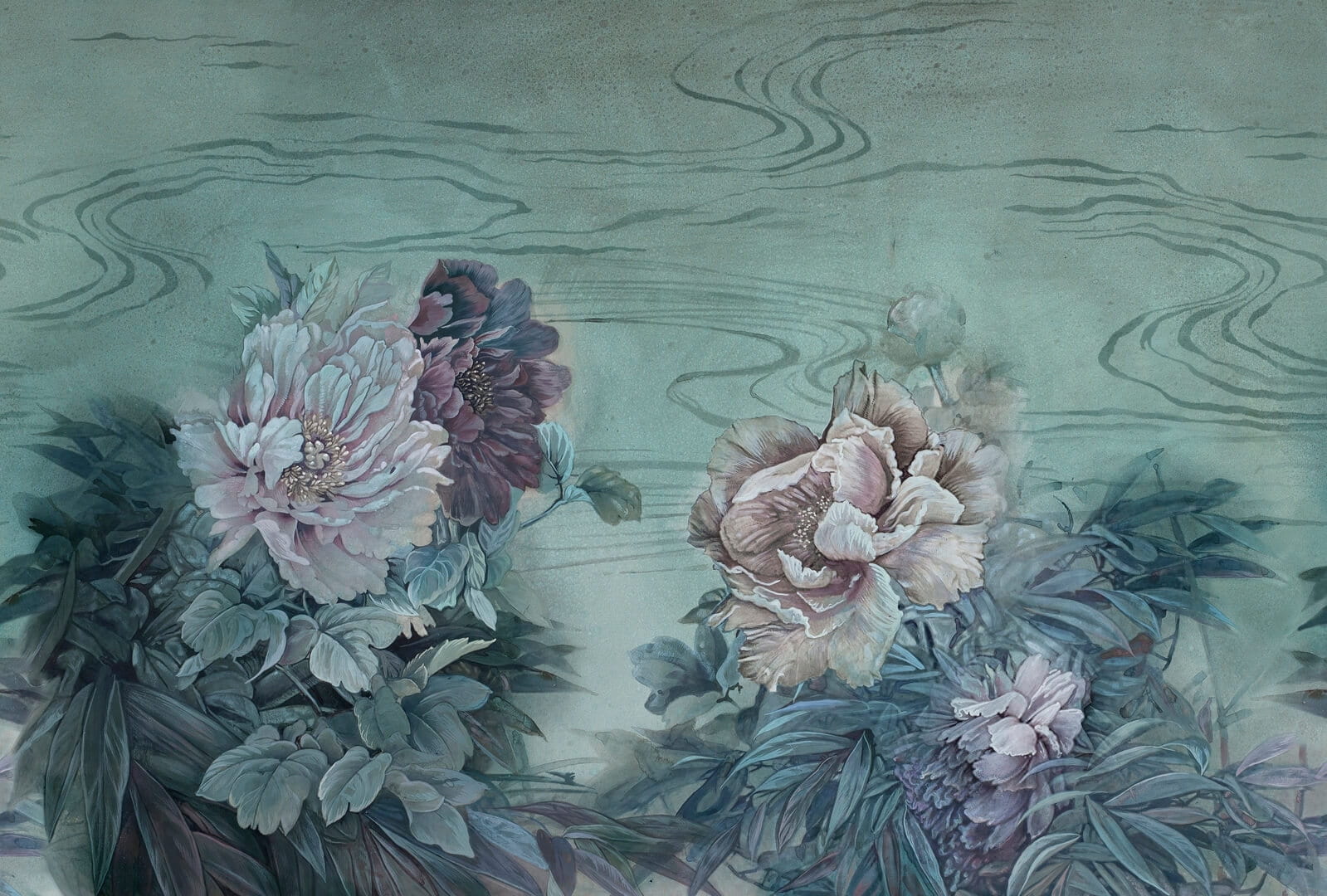 Fototapeta kwiaty Wall&Deco WET_FL2201 Floralia WET SYSTEM 2022