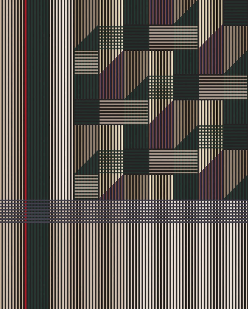 Fototapeta geometryczna Wall&Deco WET_KE2201 Kinetic Energy WET SYSTEM 2022