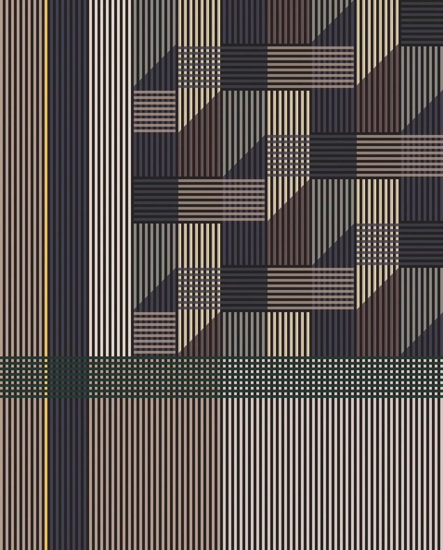 Fototapeta geometryczna Wall&Deco WET_KE2202 Kinetic Energy WET SYSTEM 2022