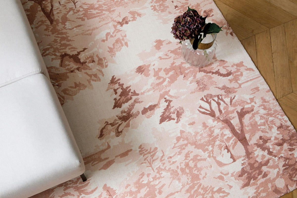 Dywan Toile de Jouy LANDSCAPE TOILE LIGHT PINK 162602