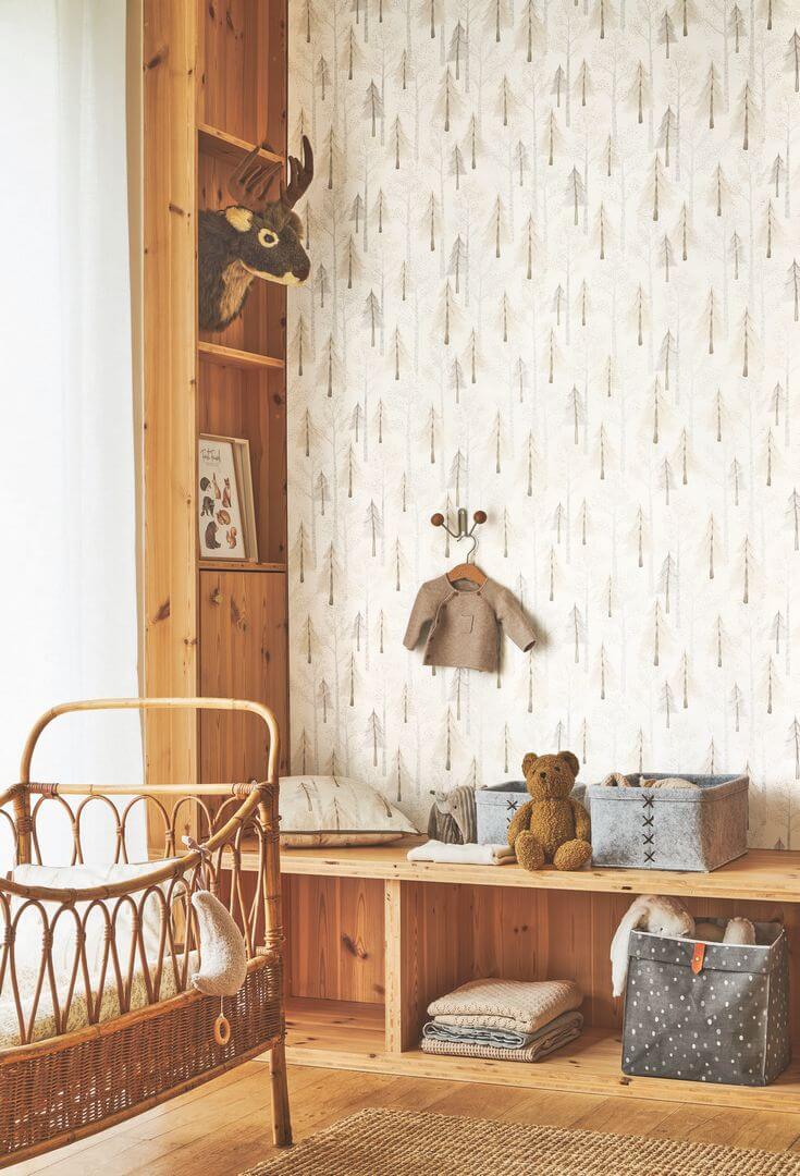 Tapeta drzewa Casadeco OUAT 88249210 Walk In The Forest Once Upon A Time