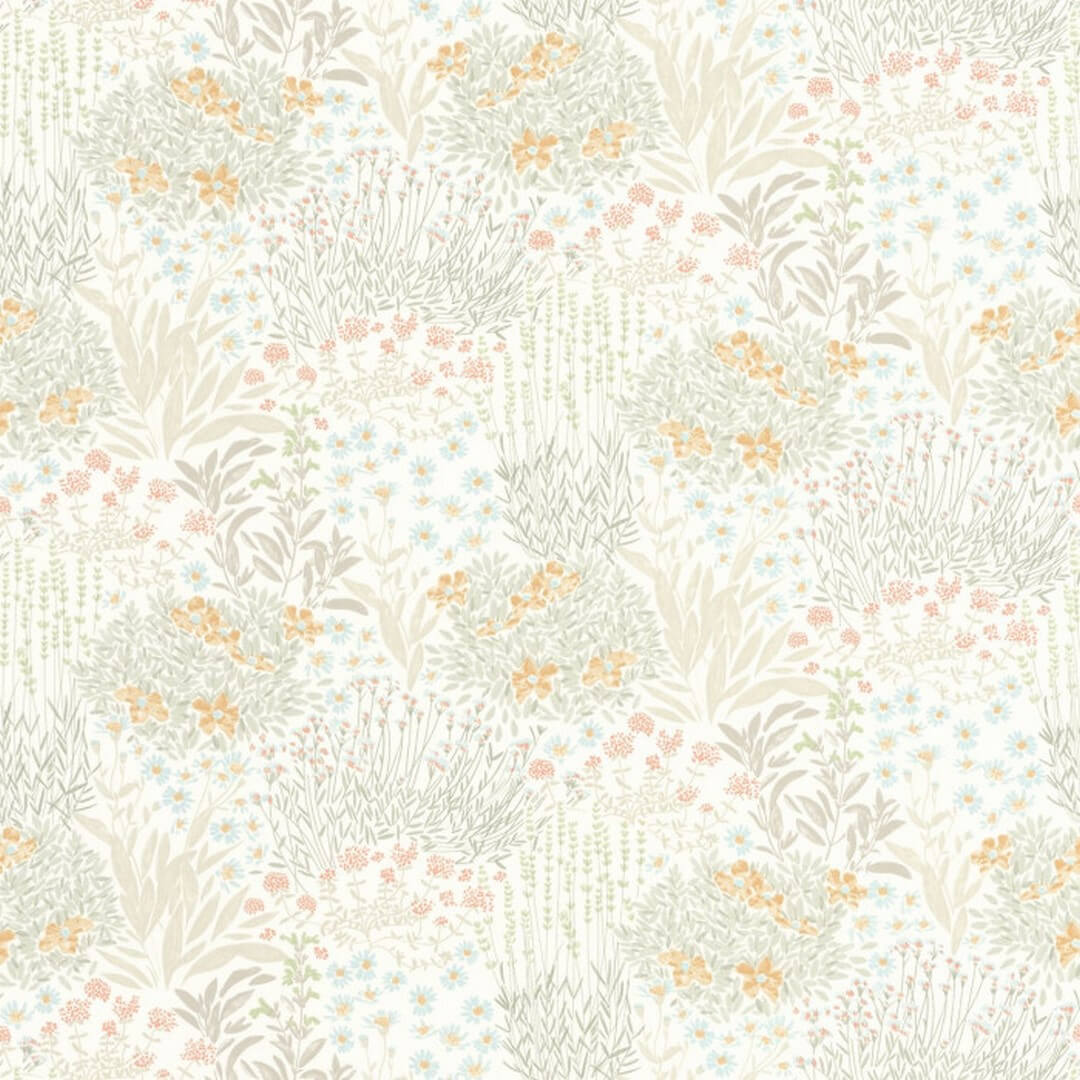 Tapeta roślinny gaj Casadeco OUAT 88307403 Flowered Grove Once Upon A Time