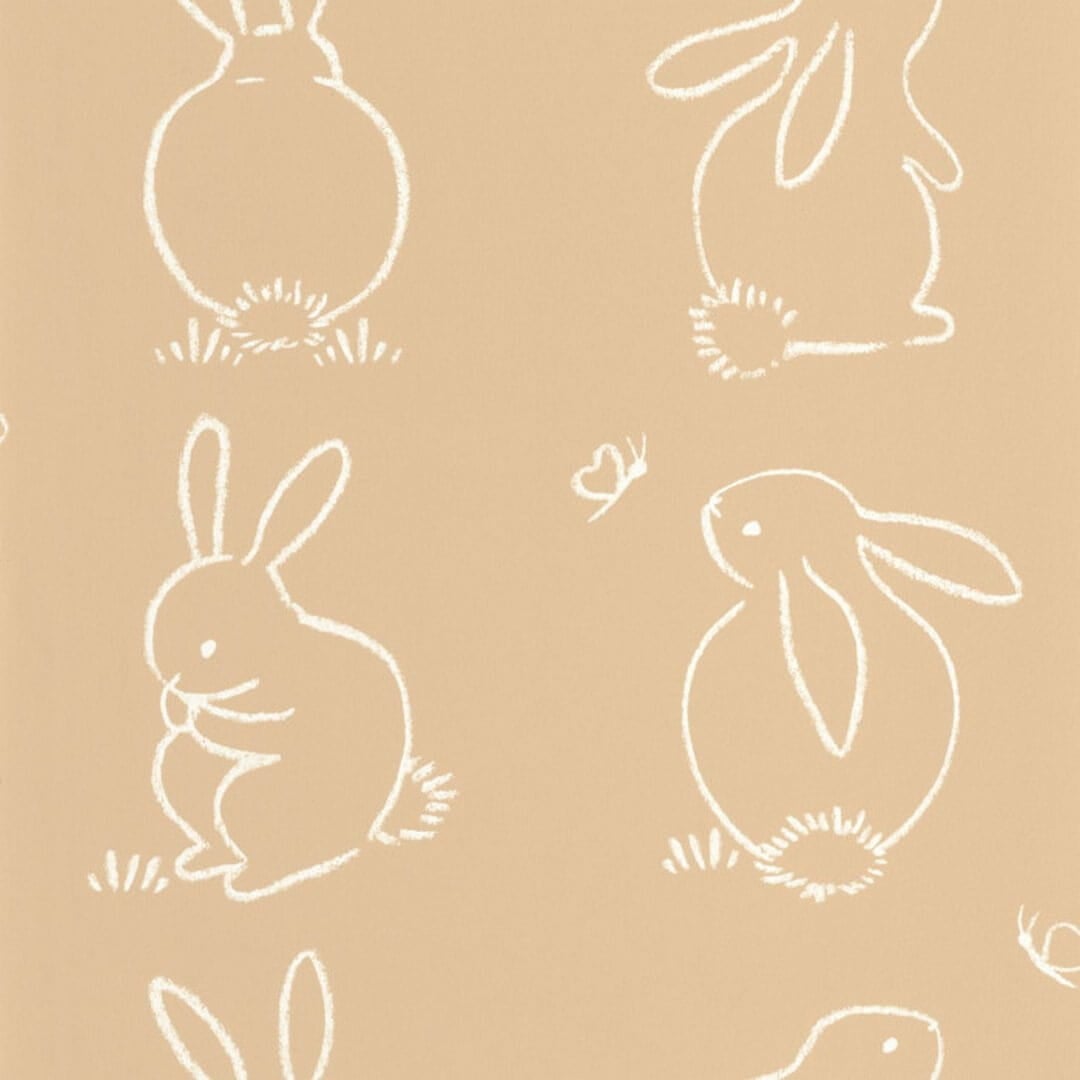 Tapeta króliczki Casadeco OUAT 88381887 Funny Bunny Once Upon A Time