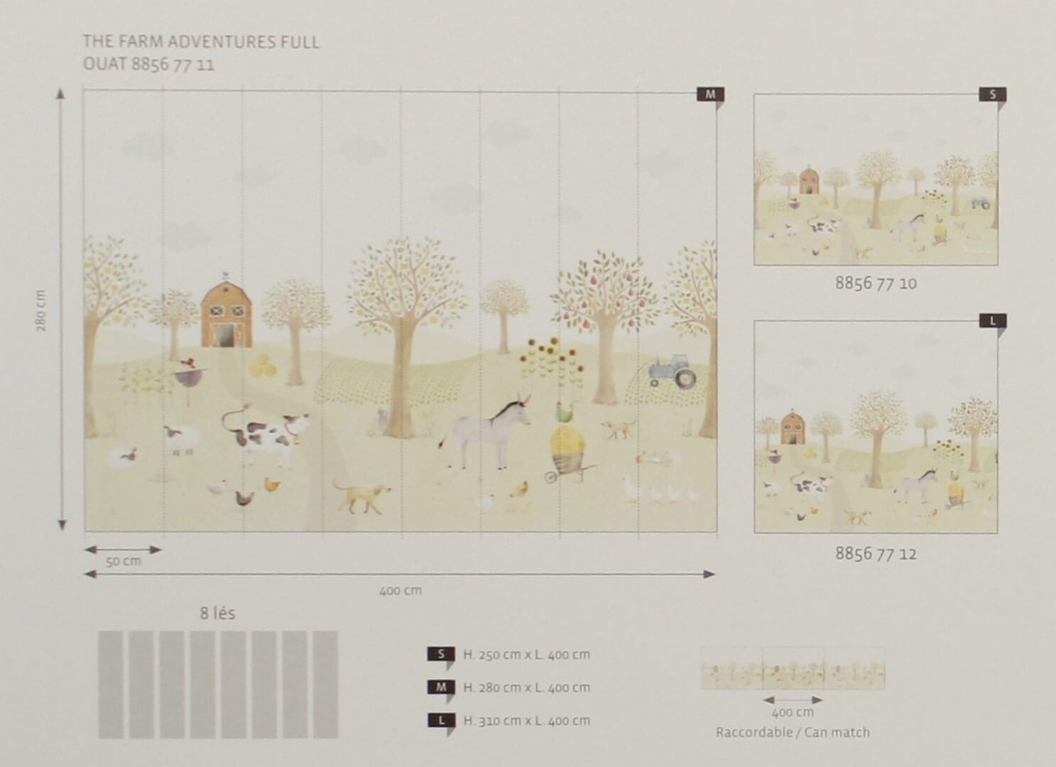 Mural farma Casadeco OUAT 88567712 L The Farm Adventures Full Once Upon A Time