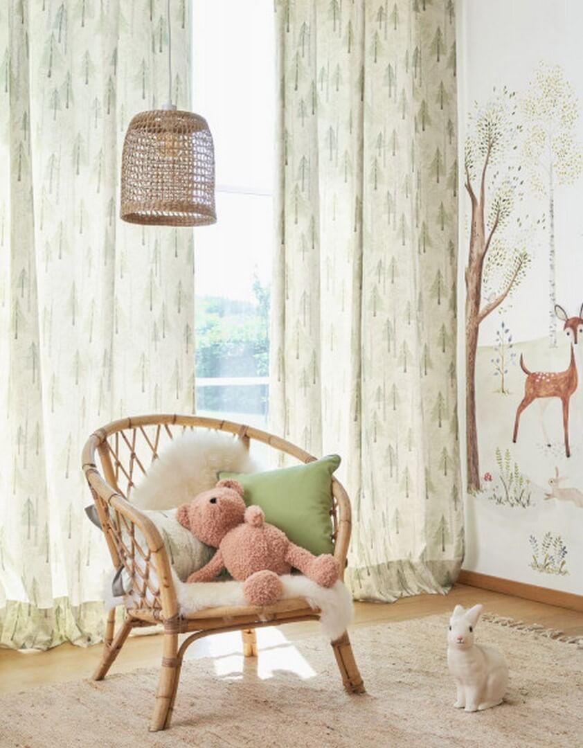 Tkanina w drzewa Camengo OUAT 88497258 Forest Once Upon A Time