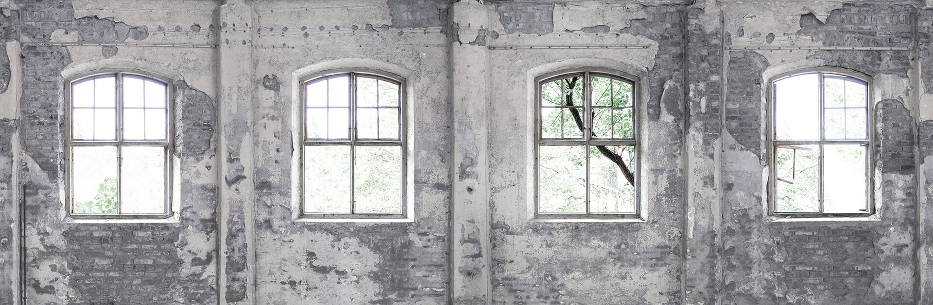 Fototapeta w stylu loftowym Rebel Walls R14202 Perspective Manoir Beige Rebel Favorites