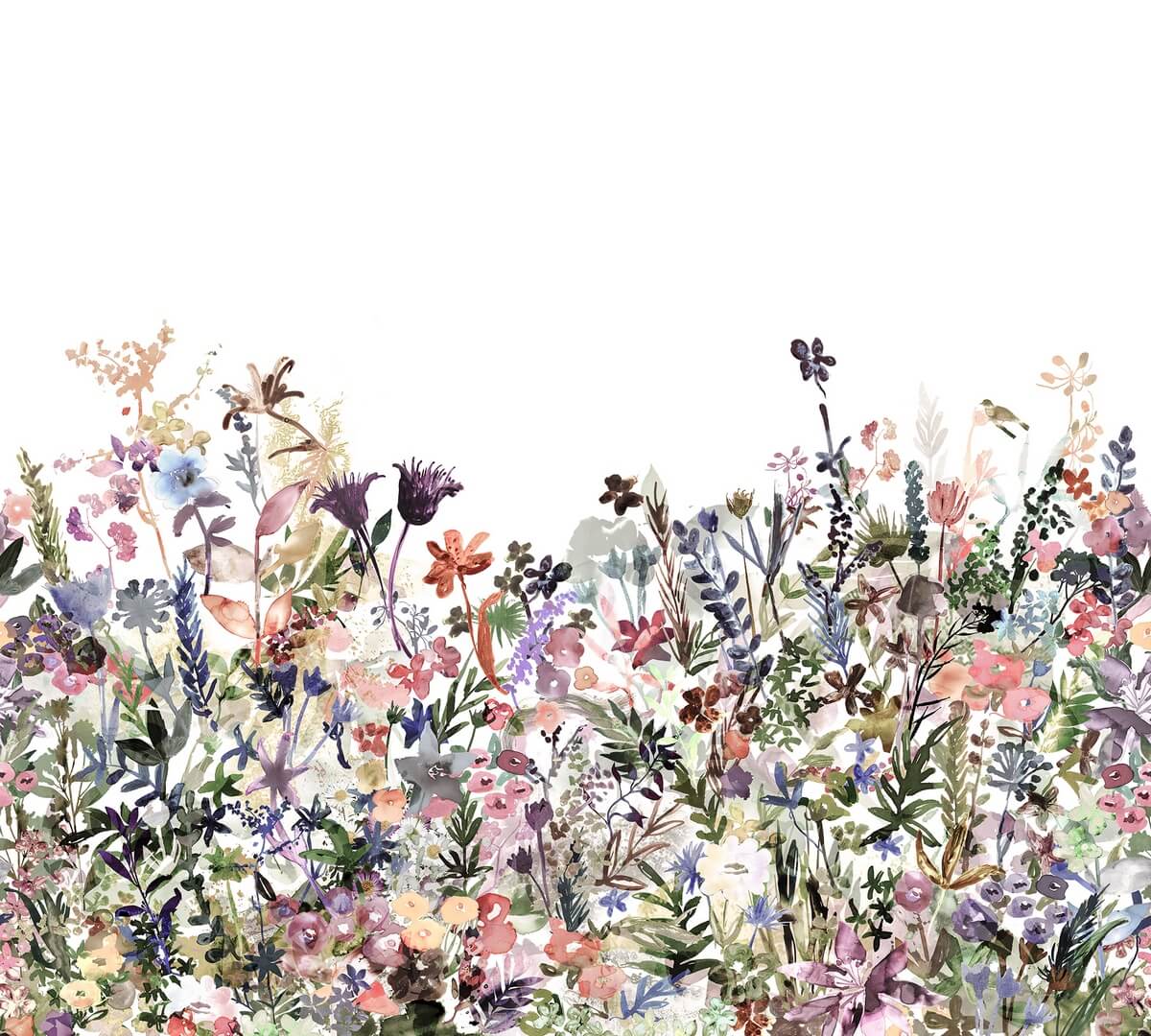 Fototapeta łąka Rebel Walls R14532 May Meadow Pastel Rebel Favorites