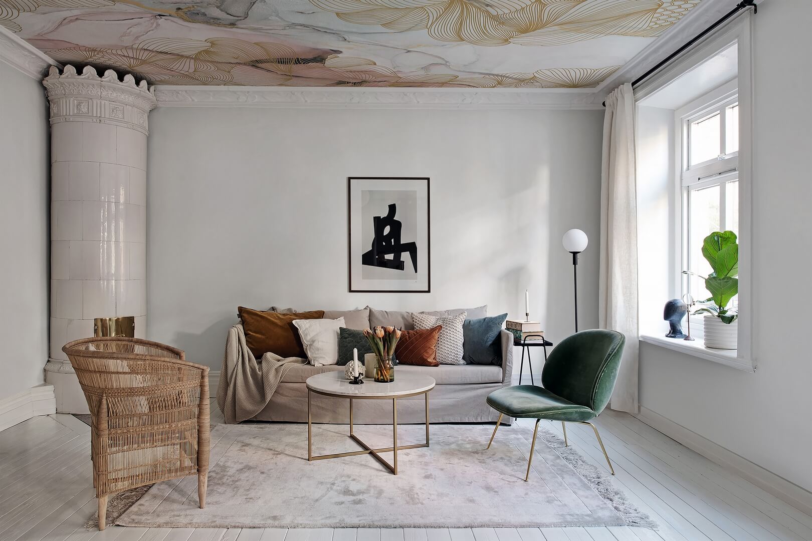 Fototapeta marmur różowo-złoty Rebel Walls R17092 Opulence Pink Marble Rebel Favorites